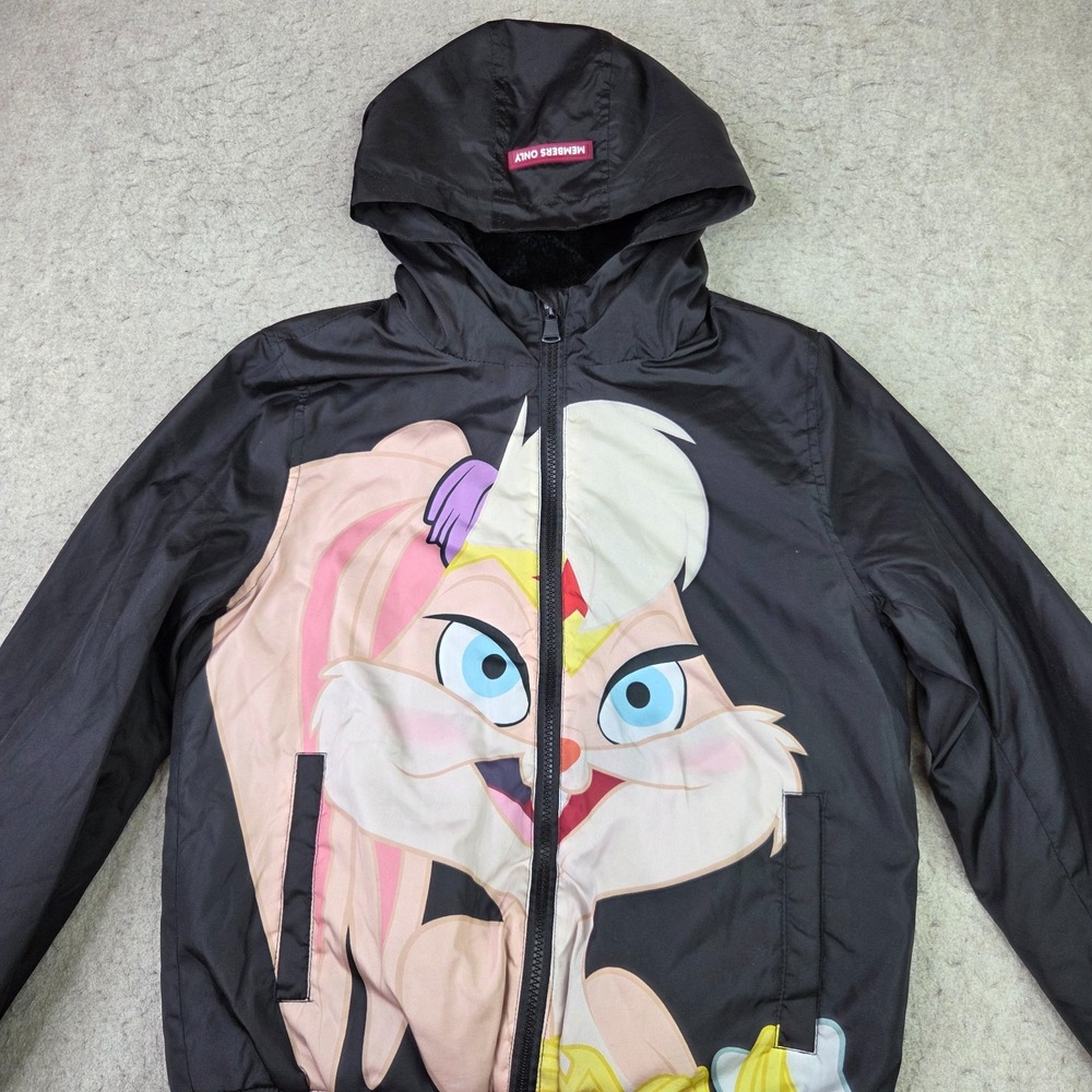 Members Only X Space Jam A New Legacy Windbreaker Youth XL Lola Bunny Full Zip